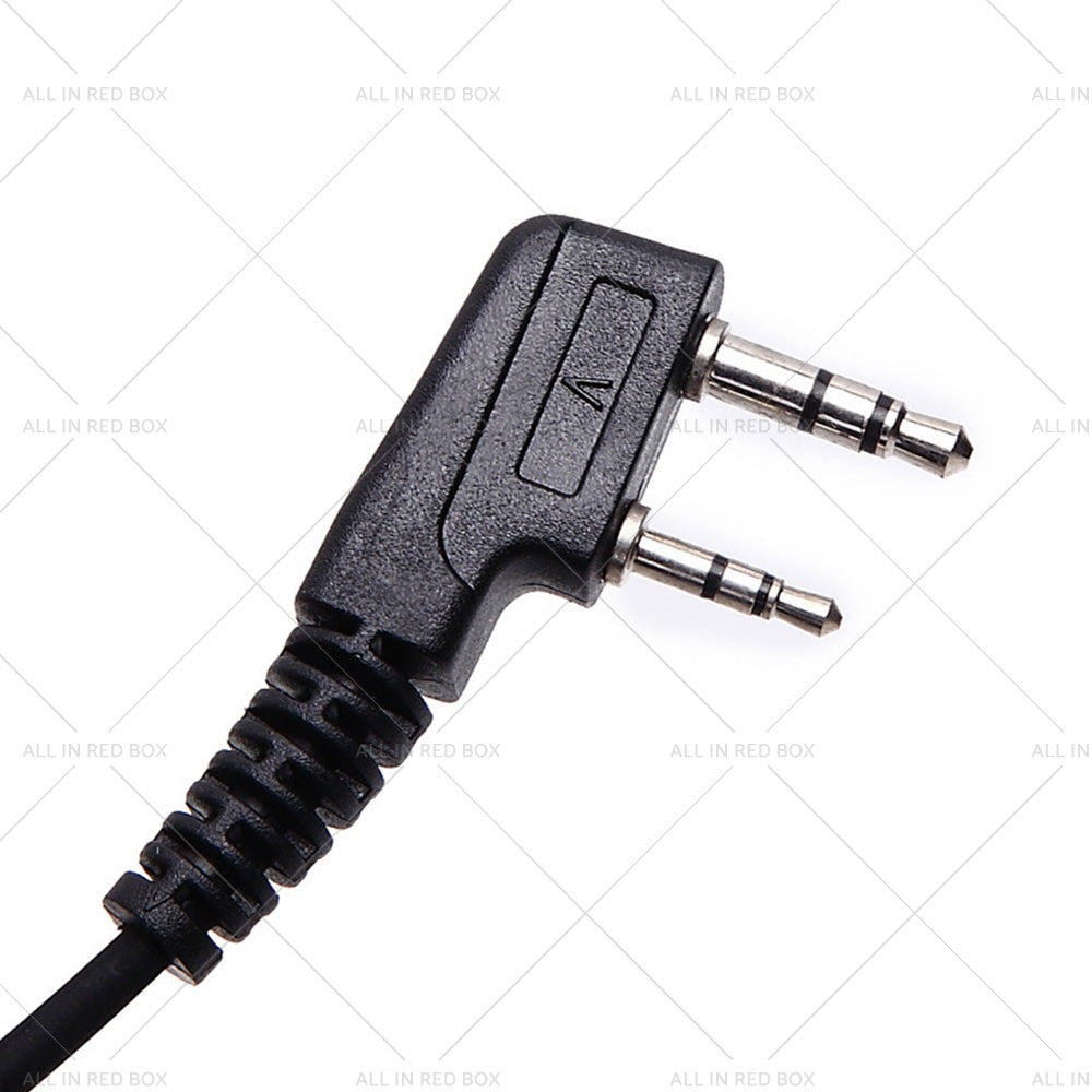 {{ 2PCS Covert Acoustic Tube Earpiece Headset Mic Suitable for Baofeng Kenwood }} - Buy Car Parts Online at {{ Kaka Auto Parts }}.