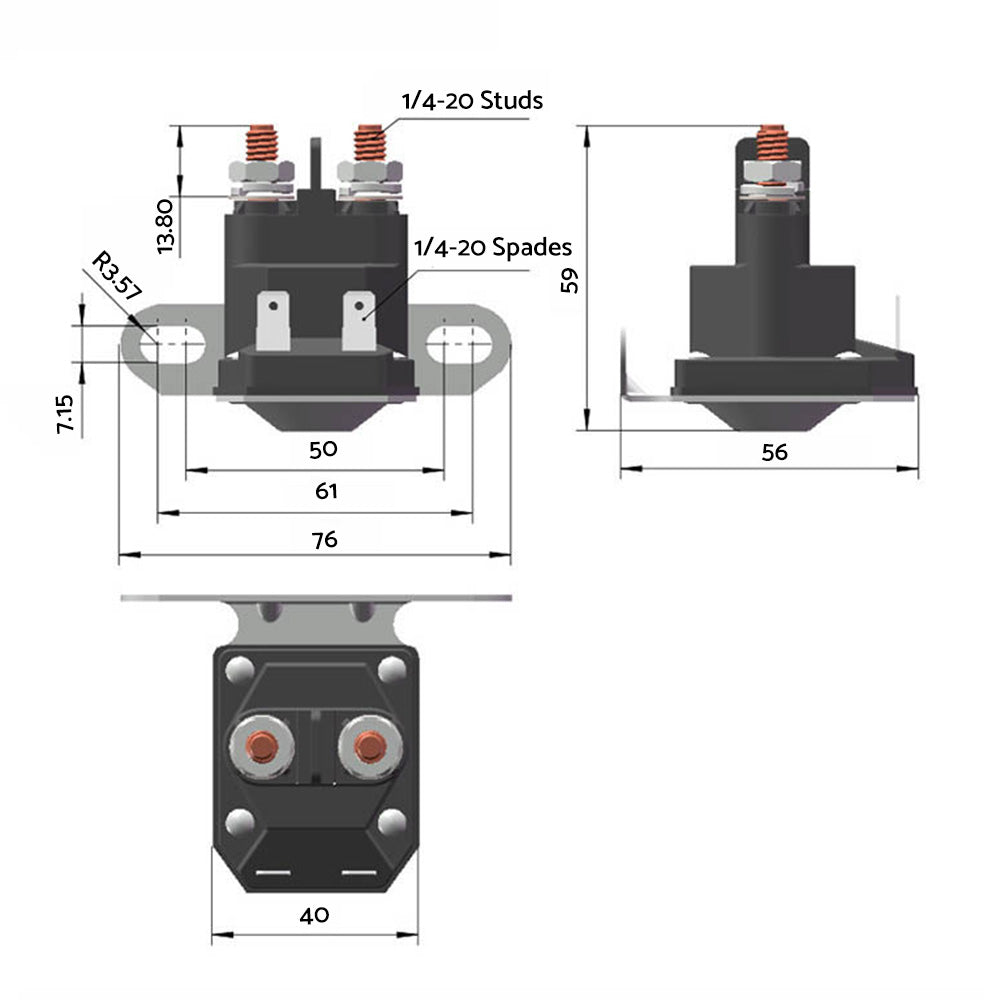 {{ Mower Starter Solenoid Relay SuitableFor John Deere D100 D105 D110 Lawn Tractors }} - Buy Car Parts Online at {{ Kaka Auto Parts }}.