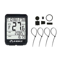 Wireless Mountain Bike Computer LCD Speedometer Odometer Suitable For Bicycle Waterproof