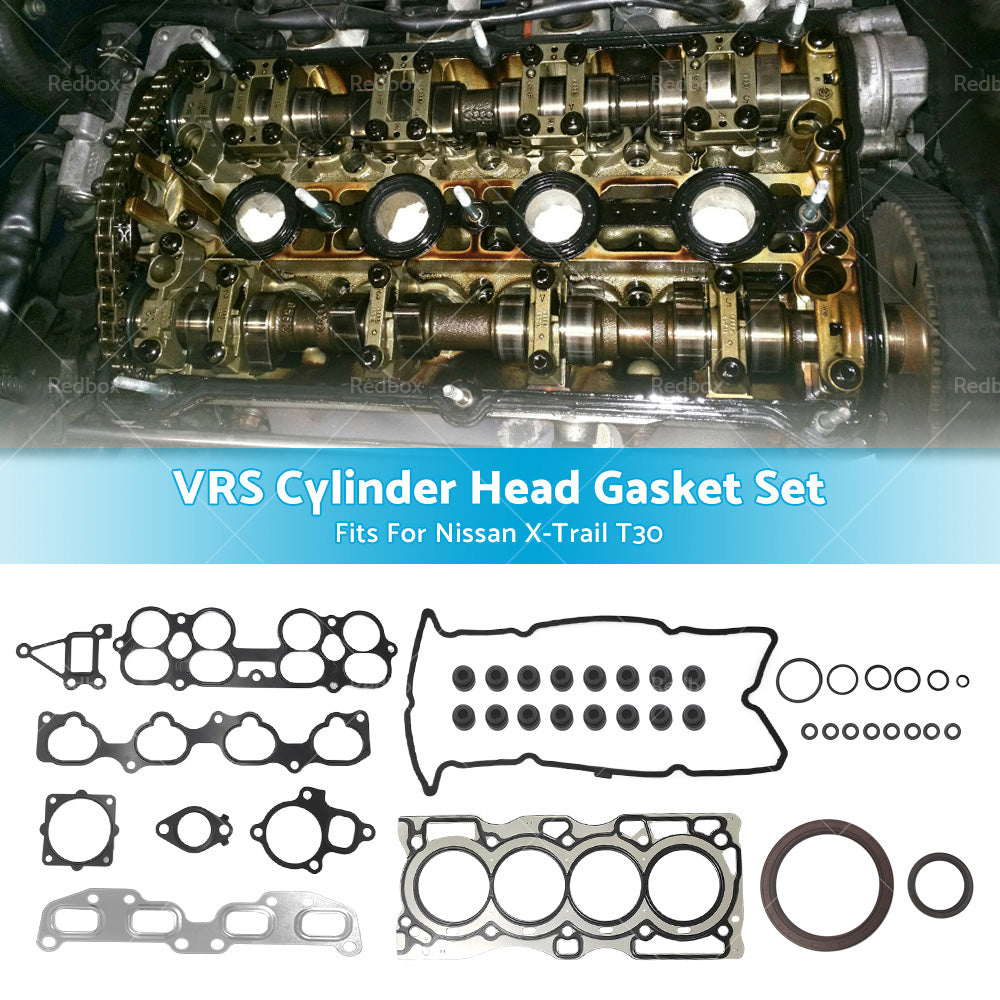 {{ VRS Cylinder Head Gasket Set Fits For Nissan X-Trail T30 QR25DE 2. 5L 01-07 }} - Buy Car Parts Online at {{ Kaka Auto Parts }}.