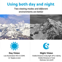 5x IR Night Vision Monocular Zoom Digital HD Telescope With 4K Video Camera Suitable For Hunting