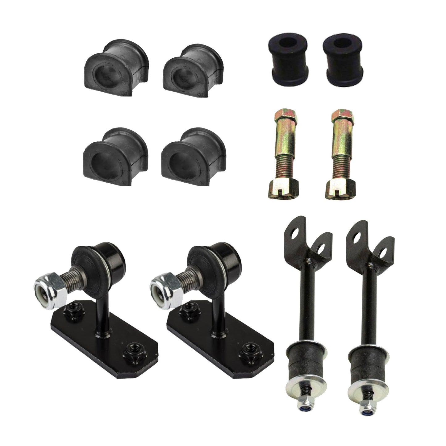 Front & Rear Sway Bar Linkage Bushes Suitable For Toyota Land Cruiser 80 / 105 Series
