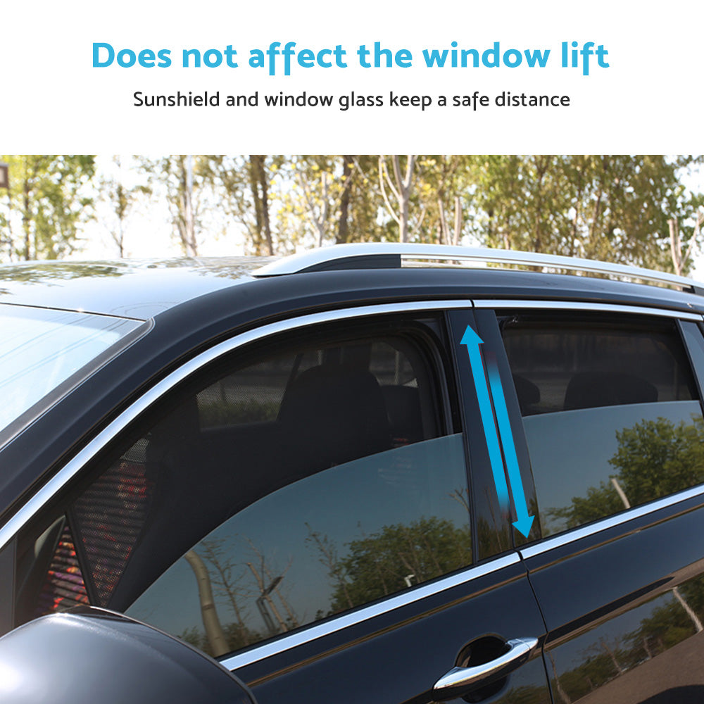 Magnetic Car Window Sun Shade Mesh Suitable For Mazda CX-8 2018-2023