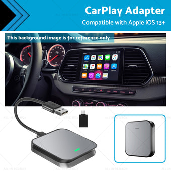 compare product Gray Bluetooth USB Wireless Receiver Suitable For Apple CarPlay Adapter