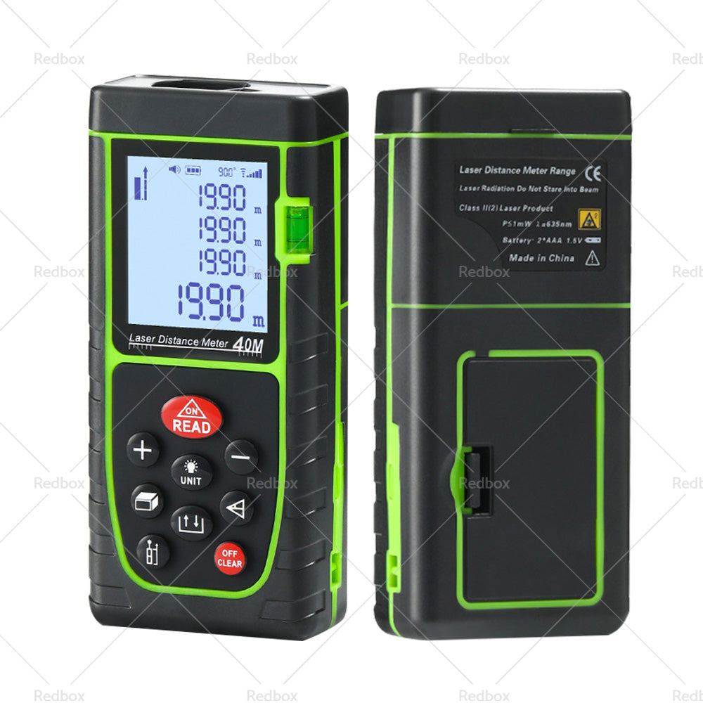 {{ 40m Handheld Digital Laser Distance Meter Finder Measure Tape Range Finder Tools }} - Buy Car Parts Online at {{ Kaka Auto Parts }}.