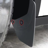 4x Front & Rear Mud Flaps Splash Guards Fender TPE Suitable For Tesla Model Y
