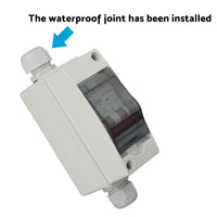 PV Disconnect Box DC 500V 32A/63A 2P Circuit Breaker Solar Isolator Switch