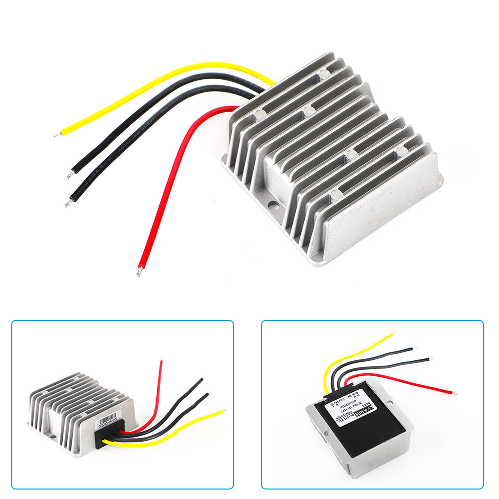 Waterproof DC-DC Converter Regulator 12V Step Up To 13.8V 15A 207W