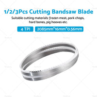 {{ Butcher Meat Cutting Bnad Saw Bandsaw Blade 2085mm*16mm*0. 56mm*4T }} - Buy Car Parts Online at {{ Kaka Auto Parts }}.