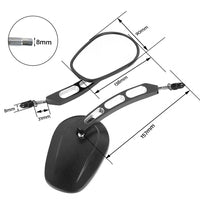 Motorcycle Rearview Mirrors Suitable For Harley Davidson Electra Glide & Dyna
