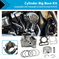 {{ 78mm Cylinder Big Bore Kit Suitable For Kawasaki KLX300 KLX250 S R SF 1993-2014 }} - Buy Car Parts Online at {{ Kaka Auto Parts }}.