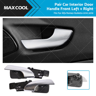 compare product Pair Interior Door Handle Front Left Right Fit For Alfa Romeo Giulietta 10-19