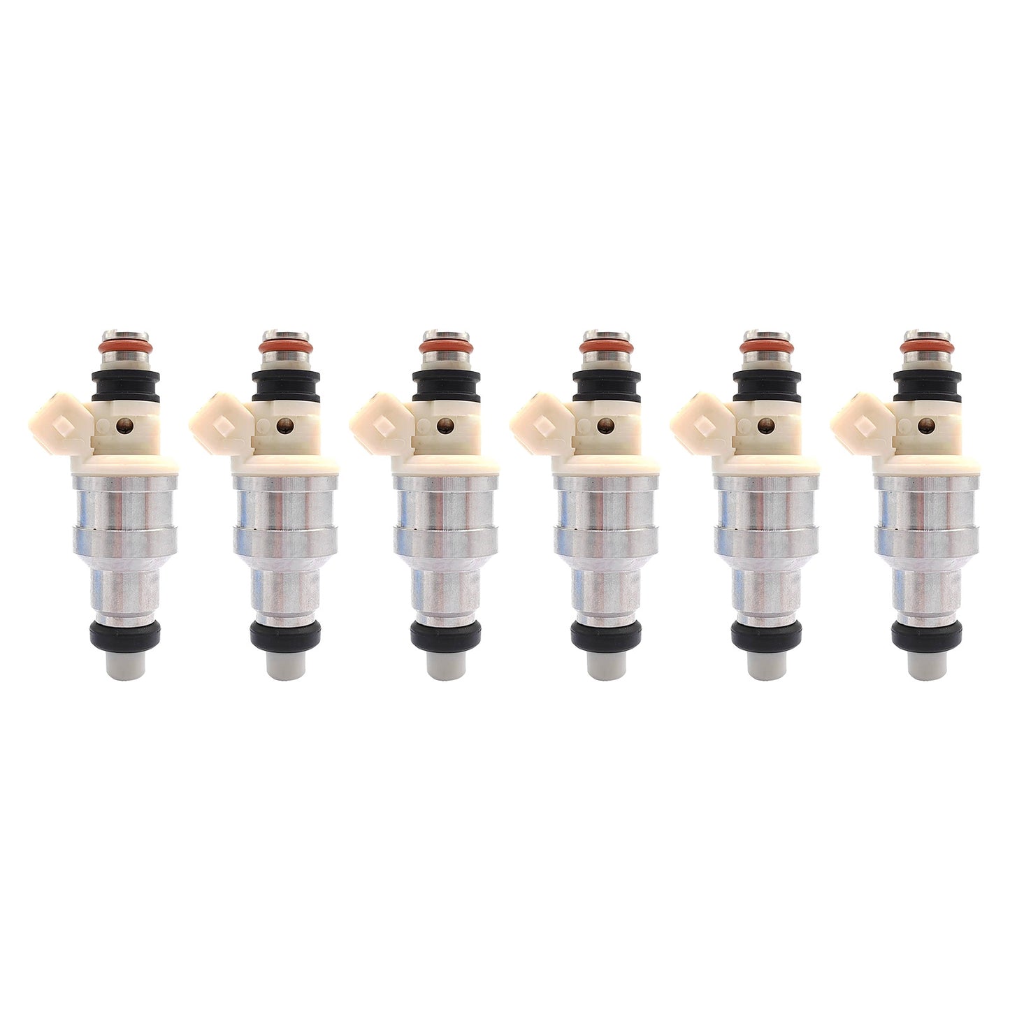 6x Fuel Injectors Suitable For Mitsubishi Galant Base LS 2.0 1990-1992 MD156760