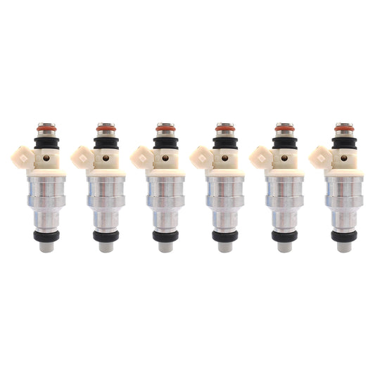 6x Fuel Injectors Suitable For Mitsubishi Galant Base LS 2.0 1990-1992 MD156760