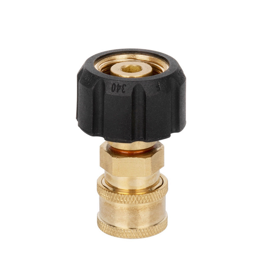 1 Pair Pressure Washer Quick Connect Couplers Suitable For 1″ or ¼″ – M22-14 Adapter Kit