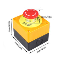 {{ Emergency Stop Shut Off Push Buttons Switch 1NO  1NC e-stop Push Button AU }} - Buy Car Parts Online at {{ Kaka Auto Parts }}.