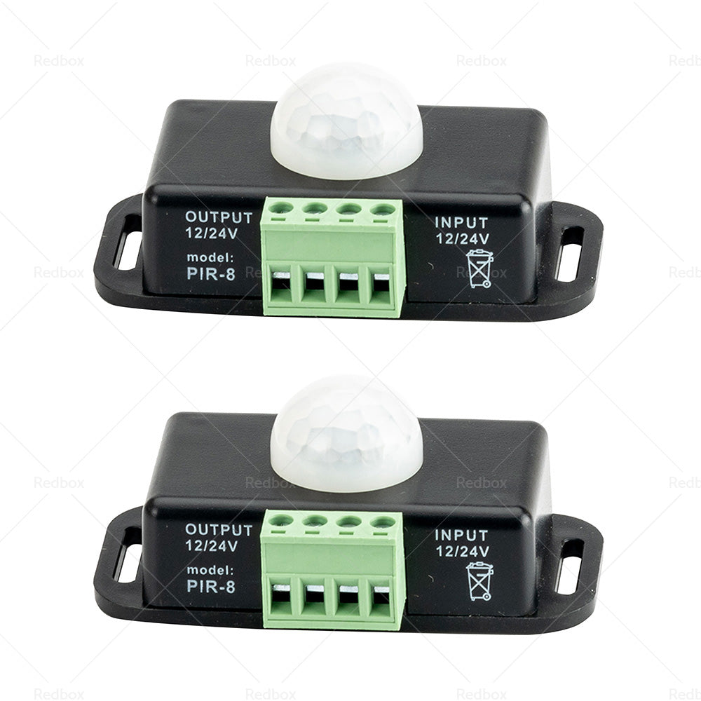 {{ 8m Body Infrared PIR Motion Sensor Switch For LED Light Strip Automatic 12V 24V }} - Buy Car Parts Online at {{ Kaka Auto Parts }}.