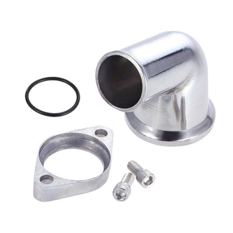 compare product 15Degree Polished Swivel Thermostat Housing Water Neck Suitable for Chevy Engine