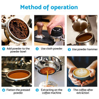 58mm Bottomless Portafilter Group Handle With Basket Suitable For Breville