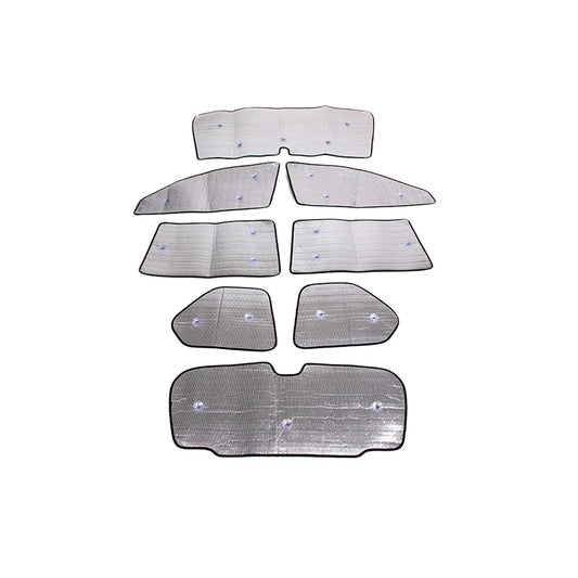 8x Windscreen Sun Shade Visor Covers Suitable For Toyota LandCruiser Prado J120 / J150 SUV