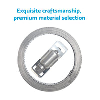 304 Stainless Steel Worm Clamp Hose Clamps with Fasteners Suitable For DIY Adjustable Use