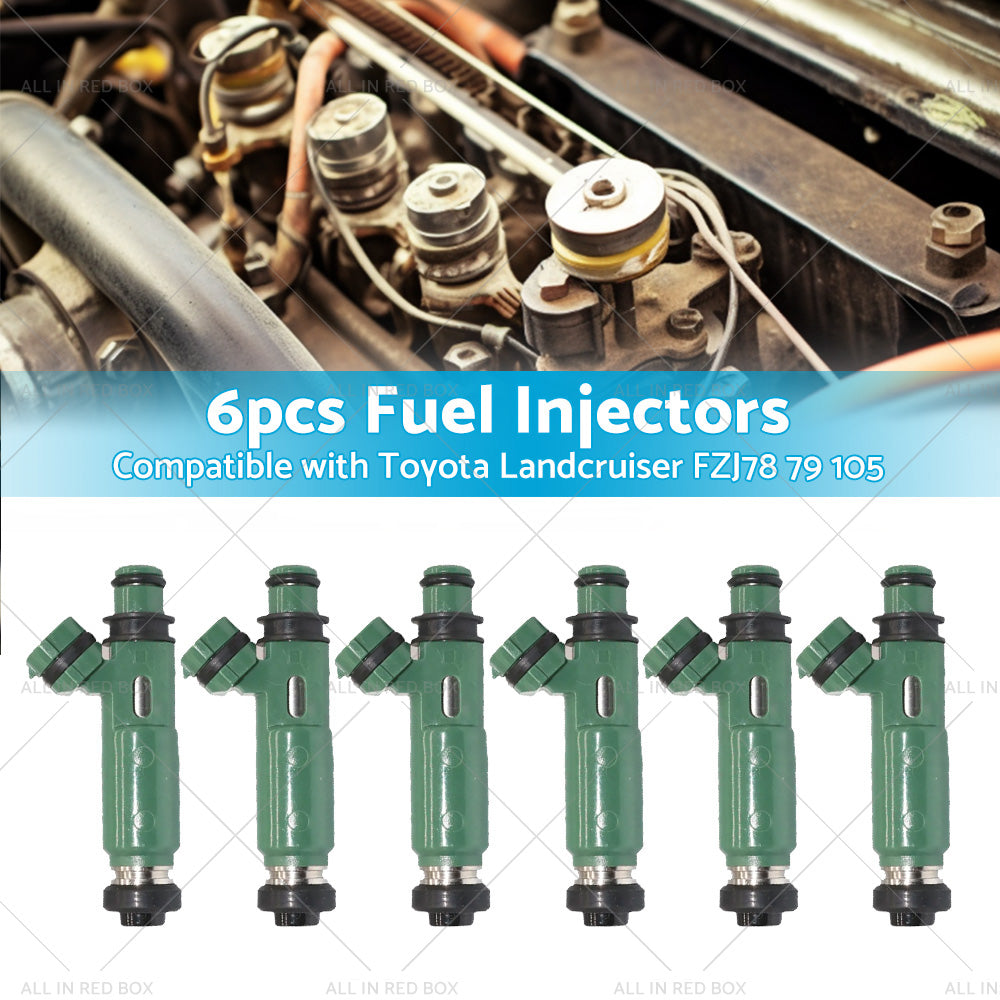 {{ 6PCS Fuel injector Suitable for Toyota Land cruiser FZJ78 79 80 105 4. 5L 1FZ-FE }} - Buy Car Parts Online at {{ Kaka Auto Parts }}.