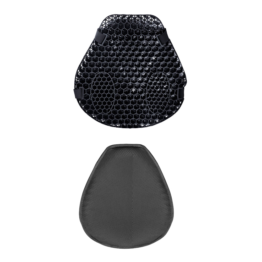 1x Motorcycle Comfort Gel Seat Cushion Suitable For Pressure Relief With or Without Sleeve