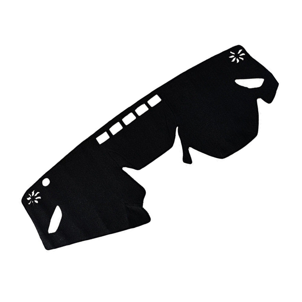Black Non‑Slip Dash Mat Black Suitable for Subaru XV Impreza 2017–2023
