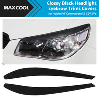 {{ Headlight Eyebrow Eyelid Cover Trim Fits Holden Commodore VF SS SSV SV6 S Evoke }} - Buy Car Parts Online at {{ Kaka Auto Parts }}.