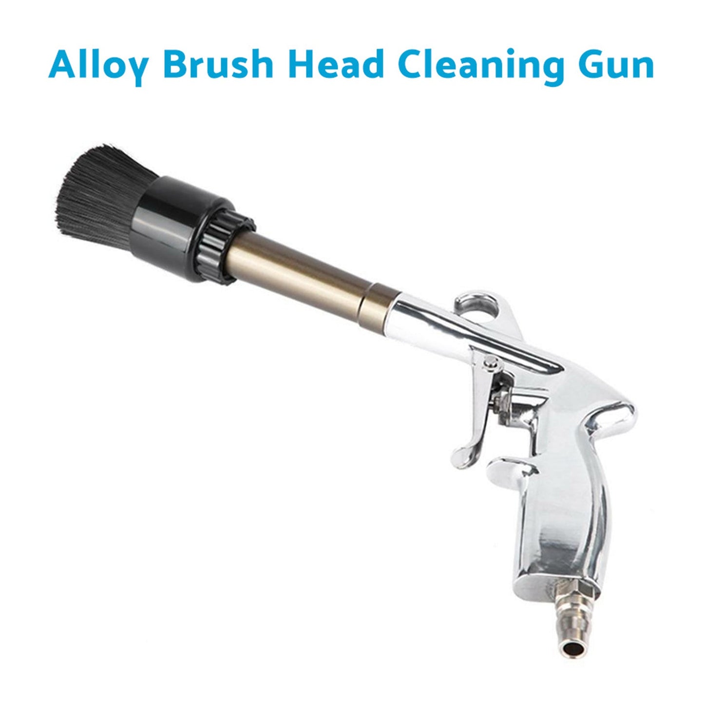 Car Cleaning Gun Aluminum Alloy Ergonomic Handle Rust-Proof Durable 0.8 MPa