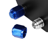 20 Gallon 80 Litre Black Aluminum Fuel Cell With Sending Unit Suitable For Universal Automotive Applications