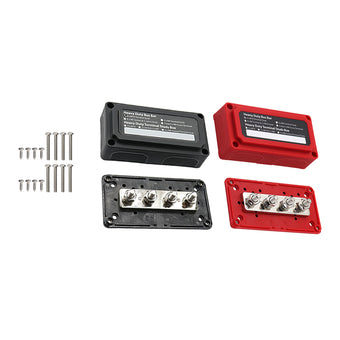 compare product M10 300A DC 12V-48V Stud Bus Bar Power Distribution Box Terminal Block Suitable For Heavy Duty Applications