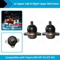 {{ 4010A056 2x Upper Front Ball Joints Suitable for Pajero NM NP NS NT NX 99-13 }} - Buy Car Parts Online at {{ Kaka Auto Parts }}.