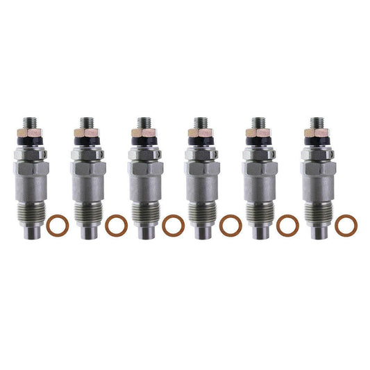 6x Fuel Injectors 093500-1810 23600-48011 Suitable For Toyota 2B 2B 2J 2H