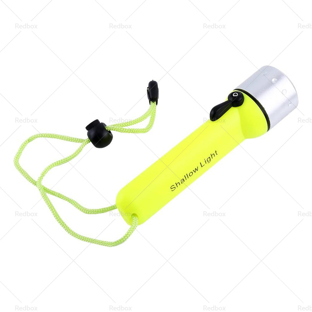 2x Waterproof Bright LED Scuba Diving Underwater Flashlight Torch Light Lamp Suitable For Diving & Outdoor Use