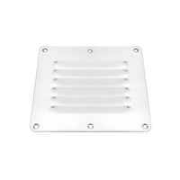 2x Stainless Steel Rectangular Air Vents Suitable For Caravan, Boat & Home Wall Installation