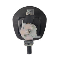 1x Black Recessed Folding T Lock / Handle Suitable For Trailer Toolbox Drop T Whale Tail