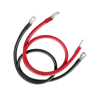 compare product 50cm 12V Battery Joiner Connector Lead Suitable For DC Wiring – 100A Cable With Red & Black Lugs