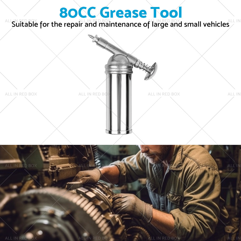 {{ Metal Grease Gun For Chainsaw Chain Bar Sprocket Nose  and  Brushcutter Head Bearing }} - Buy Car Parts Online at {{ Kaka Auto Parts }}.