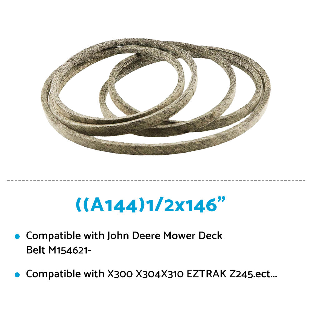 Deck Belt Suitable for 38inch Kioti Daedong Masport G3800 White Outdoor LT125