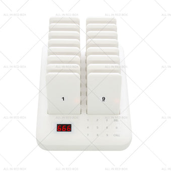 compare product 16-Channel Wireless Restaurant Pager System Suitable For Guest Calling & Queuing – AU