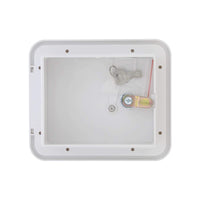 Caravan Utility Door Access Hatch Rectangle 194x165mm Suitable For RV Motorhome With Lock