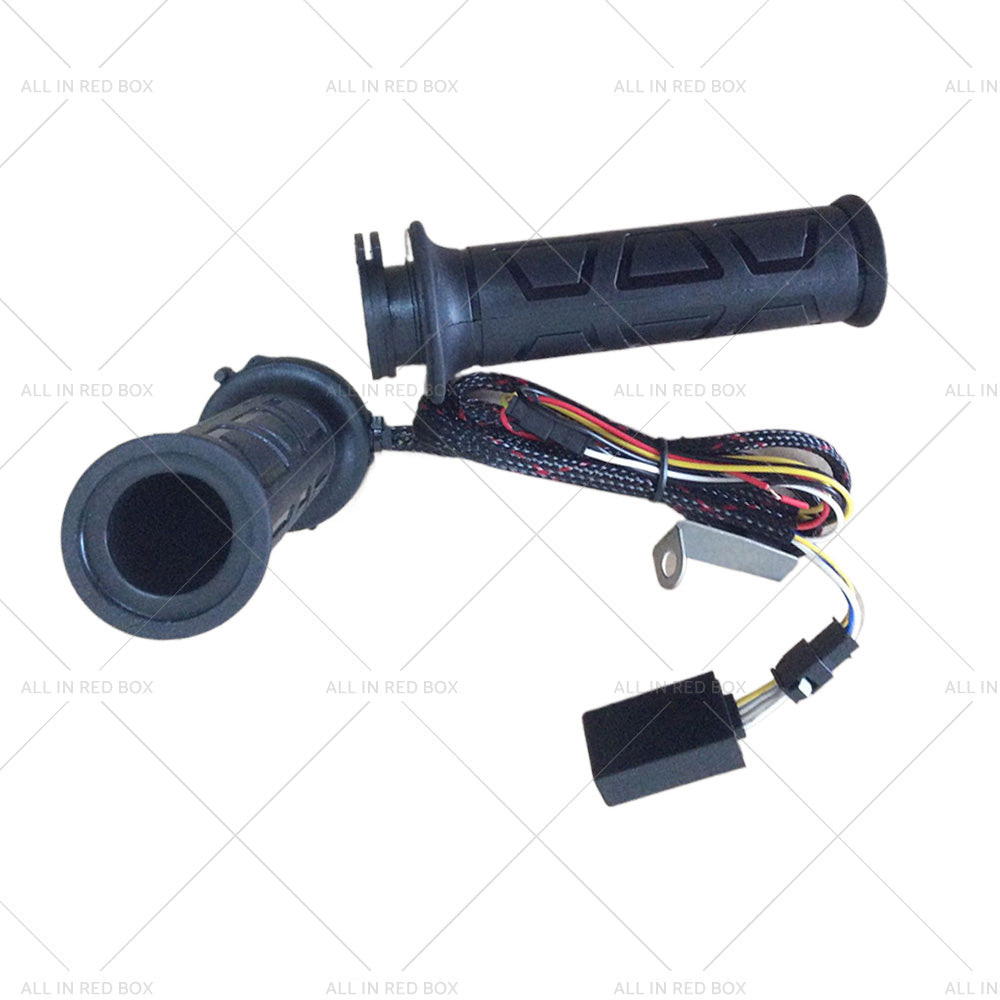{{ 12v Motorcycle Heated Hand Rubber Grips 22mm 7 8'' Handlebar Grip Adjustable Hot }} - Buy Car Parts Online at {{ Kaka Auto Parts }}.