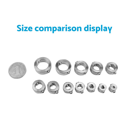 Drill Stop Collar Set 3mm-16mm Drilling Bit Depth Stopper Ring Woodworking