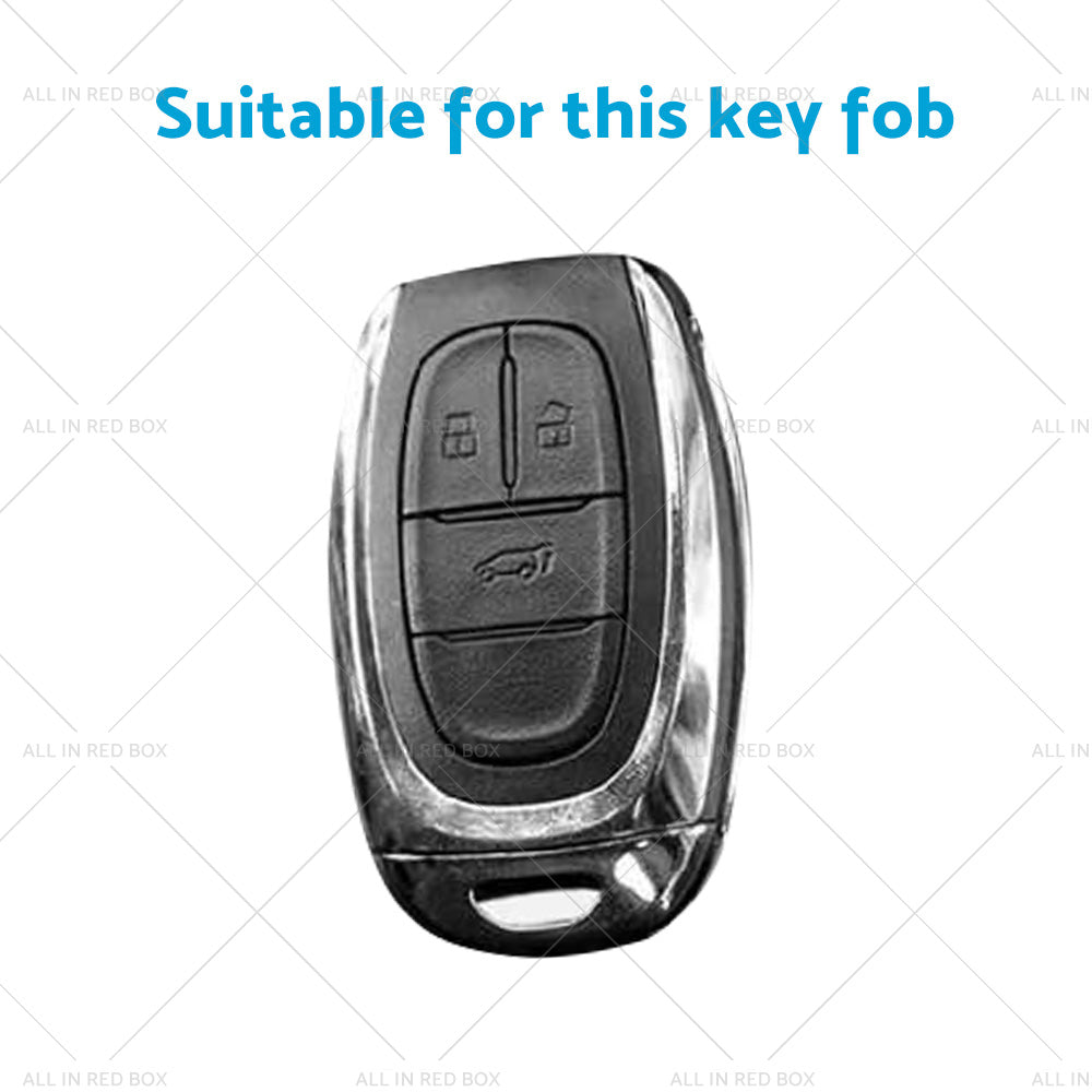 {{ Zinc Alloy Remote Key Fob Case Cover Shell Suitable For LDV D90 3buttons Key Fob }} - Buy Car Parts Online at {{ Kaka Auto Parts }}.