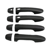 4x Door Handle Covers Matte Black Suitable For Toyota Hilux N80 2015-2021