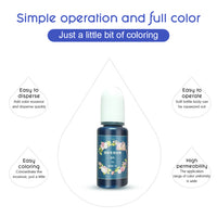 {{ 12 Colours Glitter Pigment Ink Epoxy Resin Colour Pigment Resin Floors Metallic }} - Buy Car Parts Online at {{ Kaka Auto Parts }}.