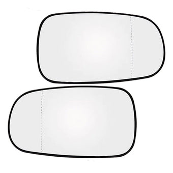 compare product 1 Pair Mirror Glass with Heated Left + Right Suitable for Saab 9-5 9-3 93 03-On