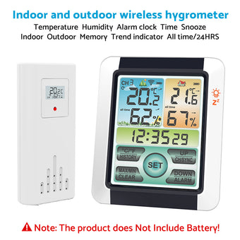 compare product Hygrometer Thermometer Digital Temperature Humidity Meter LCD Display Wireless