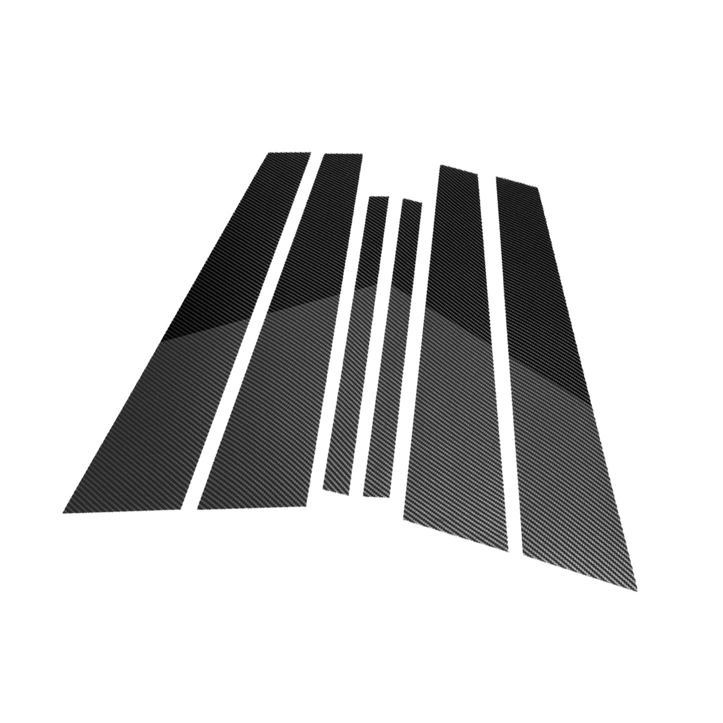 {{ 6x Carbon Fiber Pillar Post Cover Trims Suitable for Infiniti G35 02-13 }} - Buy Car Parts Online at {{ Kaka Auto Parts }}.